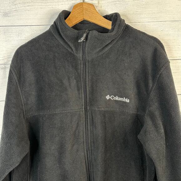 Columbia Mens size XL Steens Mountain 2.0 Full Zip Fleece Jacket Black 1476671 - Picture 4 of 10